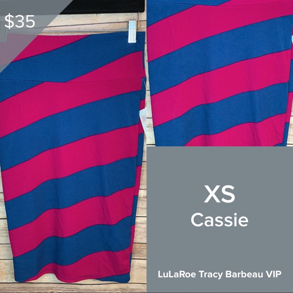 NWT LuLaRoe XS Cassie skirt